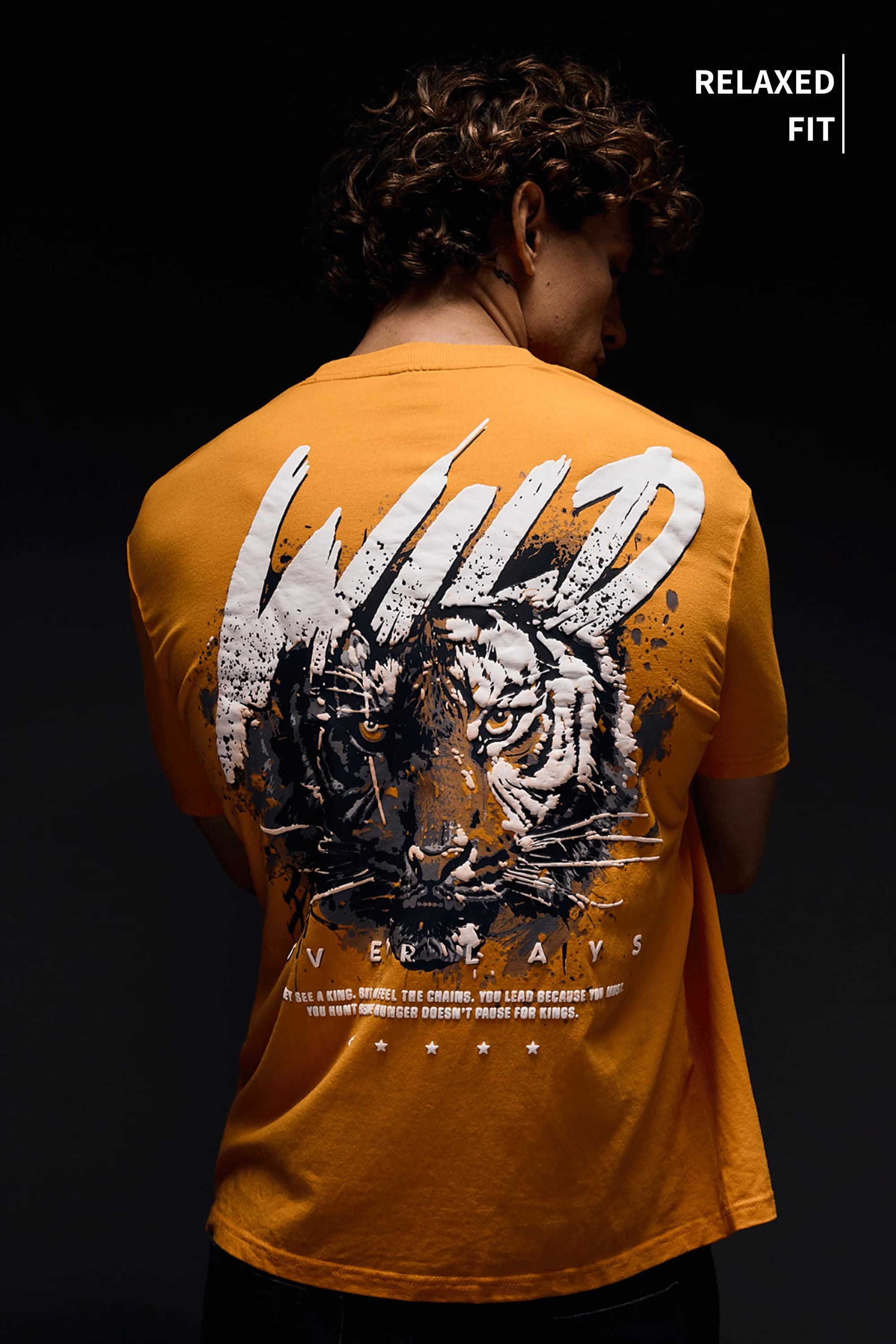 Blazing Wild Relaxed Fit T-Shirt – alternate view